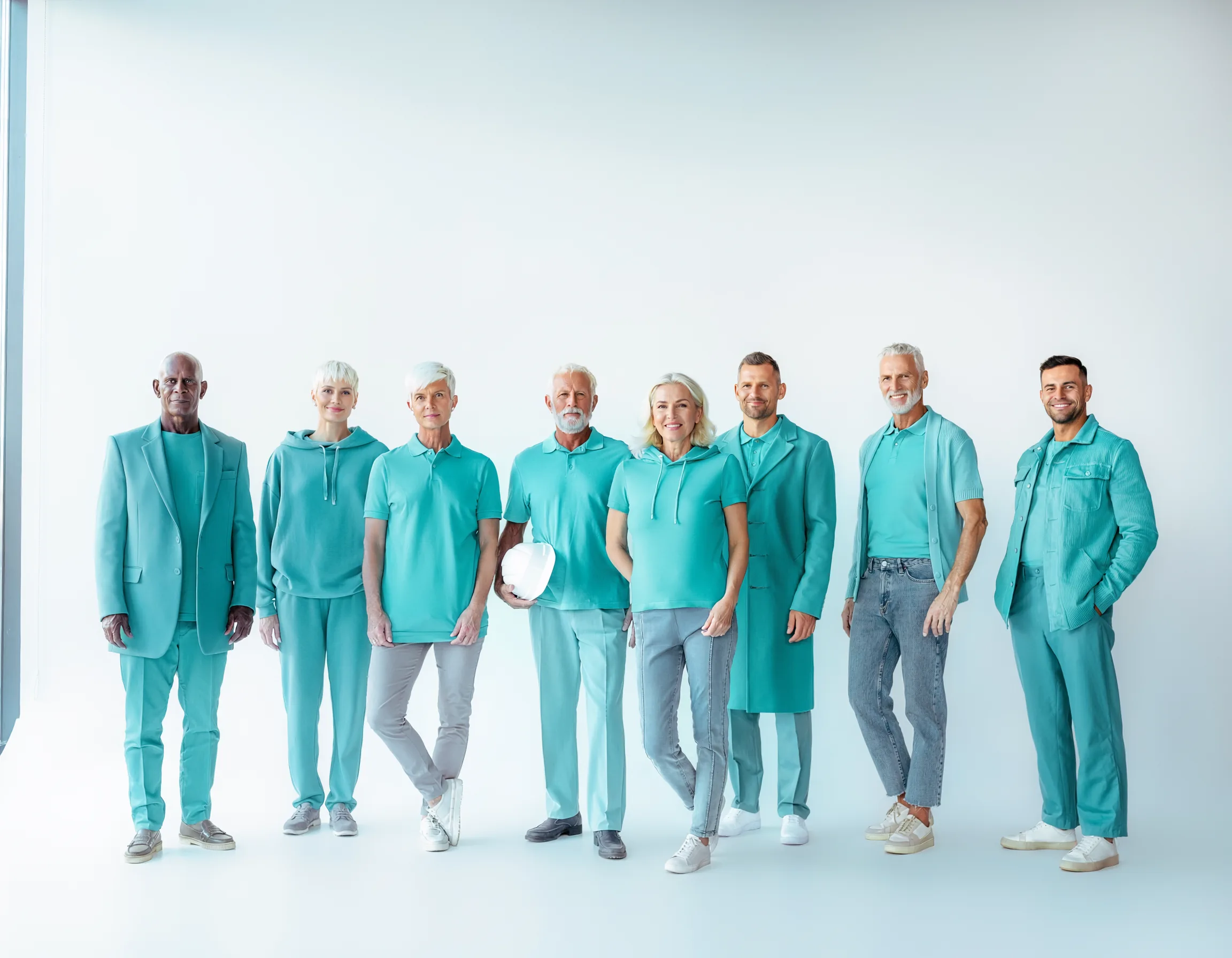 Zróżnicowany zespół ARWA — różne zawody, grupy wiekowe i środowiska