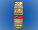 TOP Personaldienstleister 2018 FOCUS Siegel
