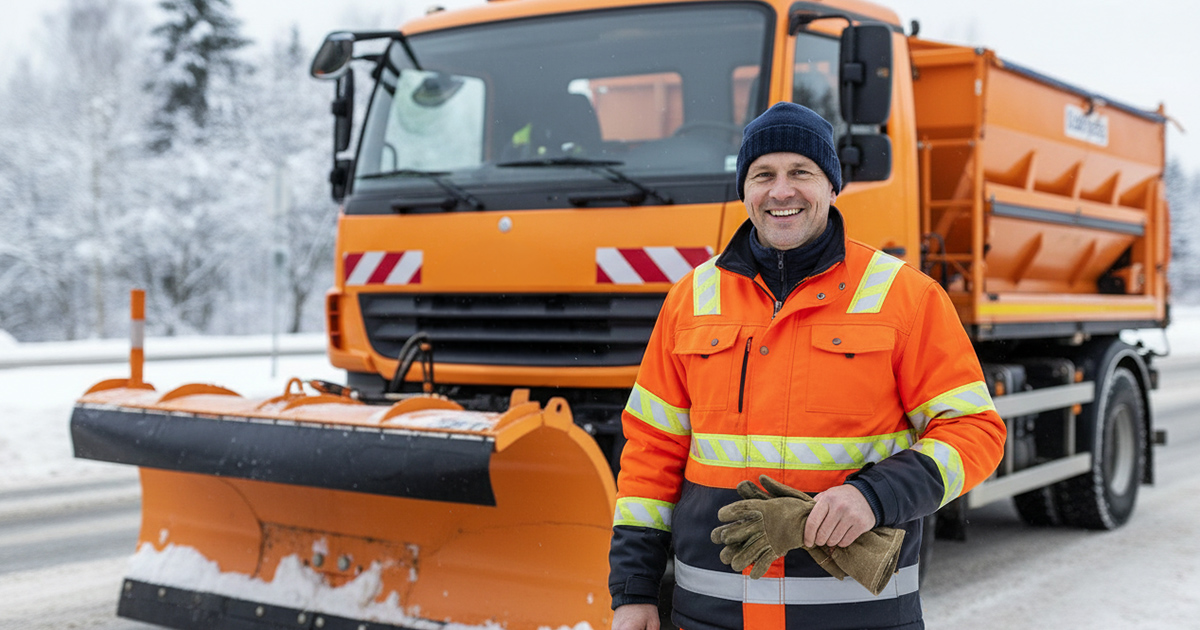 Kraftfahrer Winterdienst 