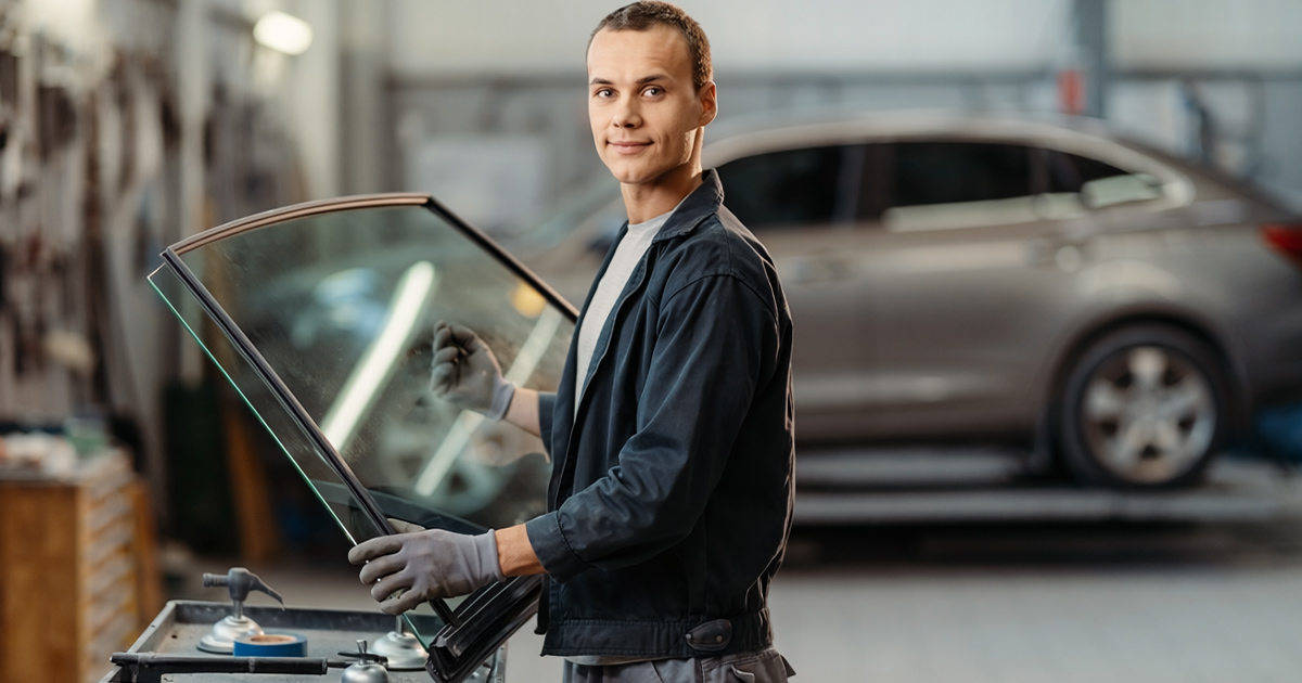 Montagehelfer Autoglas 