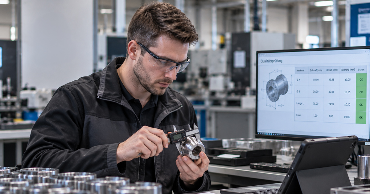 Qualitätsingenieur im technischen Bereich
