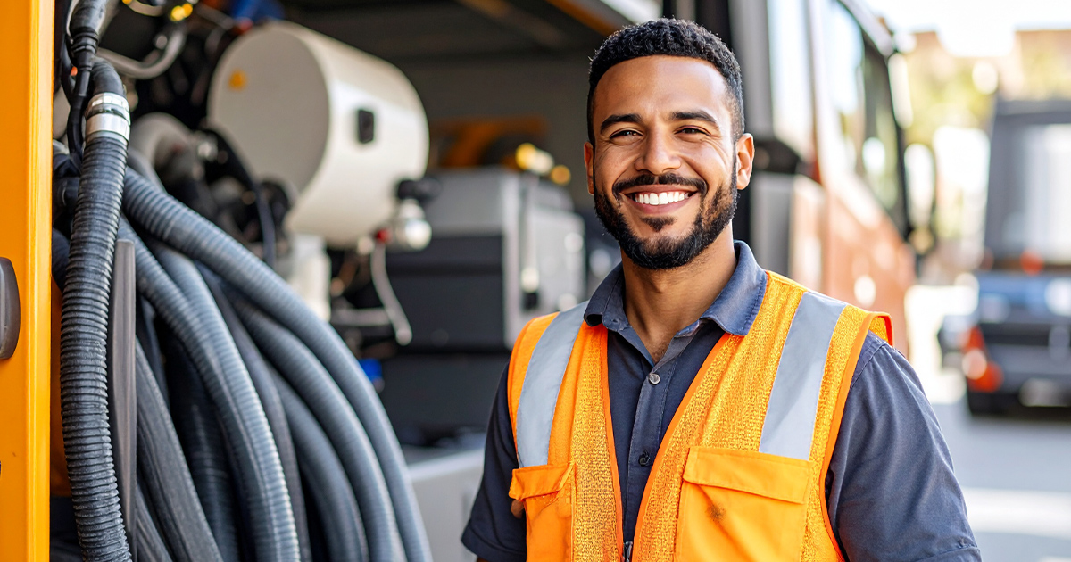 Saugwagenfahrer und Spülwagenfahrer 