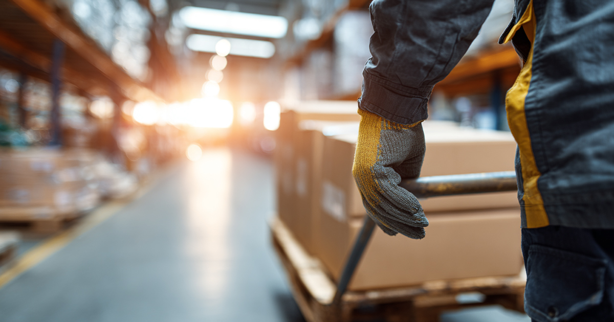 Lagerhelfer Transport und Logistik
