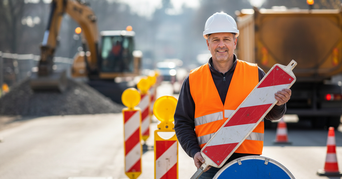 Helfer Verkehrssicherung 